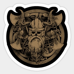 Viking Warrior Sticker